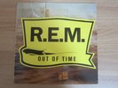 REM - OUT OF TIME Vinyl LP 1991 INSERT
