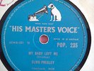 78 Tours ELVIS PRESLEY-MY BABY LEFT ME/I WANT YOU,I NEED YOU,I LOVE YOU