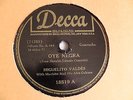 Miguelito Valdes LATIN 78rpm Decca #18519 Oye Negra b/w Sensemaya