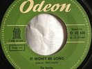 The Beatles It Wont Be Long Vinyl Single 7inch NEAR MINT Odeon Records