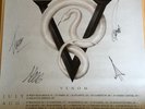 Bullet For My Valentine  - Venom Hand Signed Tour Poster