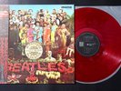 The Beatles  •  SGT PEPPERS  •  1982 MONO Japan RED WAX Obi • NM +FREE LP eBook