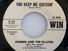 NM- DOO WOP 45 PROMO / RONNIE & HI-LITES / FACT OF MATTER / GUESSIN' / WIN 251
