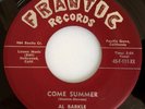  / M- ROCKABILLY 45 / AL BARKLE / GREENBACKS / COME SUMMER / FRANITC 111