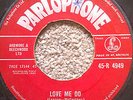 THE BEATLES Love Me Do 1962 RARE 1ST PRESSING Red Parlophone ZT Stamped