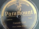 Paramount 12678 Pace Jubilee Singers  BLACK PATTI 1927  78 rpm