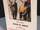 RED HOT CHILI PEPPERS Display Stand UK PROMO Only Give It Away STANDEE Rare