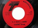 JOSEPHINE TAYLOR-IS IT WORTH A CHANCE /I'VE MADE UP MY MIND ON TWINIGHT NORTHERN