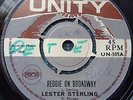 LESTER STERLING Reggae On Broadway REGGAE INSTRUMENTAL, UK Unity 1968 THE CLIQUE