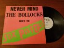 SEX PISTOLS NEVER MIND THE BOLLOCKS FIRST PRESSING INNER SLEEVE NO SUBMISSION