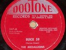 The Medallions-Buick 59/The Letter Dootone 347 78  Doo Wop R&B 1954 HEAR