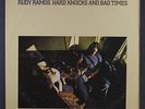 RUDY RAMOS: Hard Knocks & Bad Times LP (corner bends) Rock & Pop