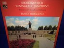 @SLS 897 *1ST* TAS LISTED* BERGLUND* SHOSTAKOVICH 'LENINGRAD' SYMPHONY* 2 LP* NM