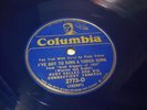 JAZZ RUDY VALLEE I've Got To Sing A Torch Song ROYAL BLUE COLUMBIA 2773 E-
