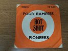 TROJAN, SKA, REGGAE, THE PIONEERS -  POOR RAMESES, RARE HOT SHOT RECORD SLEEVE