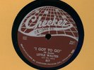 LITTLE WALTER Checker 817 E Chicago 1955 Blues 78 Roller Coaster b/w I Got To Go