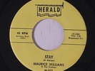 MAURICE WILLIAMS & ZODIACS: Stay 45 Vocal Groups