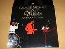QUEEN And GEORGE MICHAEL - RARE 7'' ** SOMEBODY TO LOVE ** DIFFERENT FAN SLEEVE