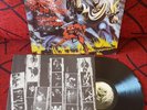 IRON MAIDEN *The Number Of The Beast [El Número...]* RARE 1982 Spain LP w/INSERT