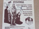 JIMMY PAGE & ROY HARPER AUTOGRAPHED TOLPUDDLE MARTYRS 1984 UK FESTIVAL PROGRAMME