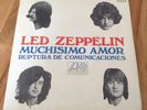 LED ZEPPELIN *WHOLE LOTTA LOVE* 1969 SPANISH ONLY PS 45 EX+