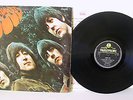 Parlophone Beatles Rubber Soul album with silver stereo cover