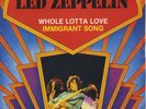 Led Zeppelin Whole Lotta Love Immigrant Song 45 NM RARE BELGIUM PICTURE SLEEVE