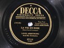 78 RPM -- Louis Armstrong and His Orchestra, Decca 27113, EE+  Jazz