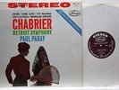 PAUL PARAY : CHABRIER ESPANA, DANSE SLAVE ET AL. MERCURY        AMS 16107