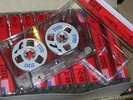 Pack of 10 x Vintage Retro Reel cassette tapes sealed C15 blank for audio copy
