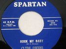 Clyde Owens Rare Rock A Billy 'Rock My Baby