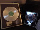 Elvis Records Lp And Single Framed Gold And Silver L k