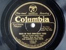 78rpm - CASS HAGAN Or: Golden Gate & JAN GARBER Orch: Back in Your Own Back Yard