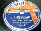 LIGHTNING HOPKINS - Shotgun Blues / Rollin' Blues (Blues 78 RPM Shellac) Aladdin