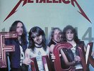 METALLICA -  FUCK   GOLD-VINYL   LIVE IN CHARLESTON 1986  cliff burton,only 50