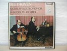 SAL 3453/4 BEETHOVEN Sonatas Piano Cello ROSTROPOVICH RICHTER PHILIPS 2LP BOX
