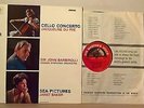 ELGAR CELLO CONCERTO - JACQUELINE DU PRE (HMV ASD 655) UK 1965 RED SEMI LP NM