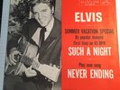 ELVIS PRESLEY picture sleeve 45 RCA Victor #8400 Such A Night b/w Never Ending