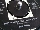 Mary Wells - Laughing Boys / Two Wrongs (CBA1829)