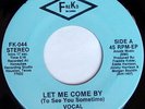 DAVID MORANT: Let Me Come By / Instro 45 Hear  (obscure Synth Pop Boogie) Soul