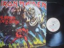 IRON MAIDEN lp EL NUMERO DE LA BESTIA argentina ID# 16889 PROMO WHITE LBL-1982-