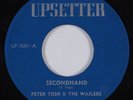 Reggae 45 PETER TOSH & THE WAILERS Secondhand UPSETTER HEAR