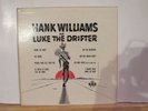 HANK WILLIAMS AS LUKE THE DRIFTER MGM 10 INCH LP E203