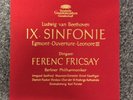 FRICSAY BEETHOVEN SYMPHONY NO 9 RED LINEN BOX EARLY 2 LP MONO BOX SET