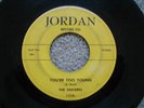  THE SINCERES YOU'RE TOO YOUNG FORBIDDEN LOVE ORIG 1960 DOO WOP  