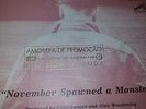 MORRISSEY SMITHS NOVEMBER SPAWNED A MONSTER PORTUGAL 7/45 **PROMO** SINGLE