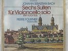 Bach-6 cello solo suites-Pierre Fournier-DGG Archiv Box 3 Lps nm