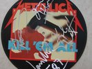 METALLICA - Kill 'em All PICTURE VINYL AUTOGRAPHED