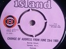 Blind Faith - Change of Address From June 23rd 1969 - Promo - Island Records