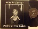 PAUL MCCARTNEY FROM THE BEATLES BERKELEY U.K. LP WINGS ON THE RADIO / NEAR M-